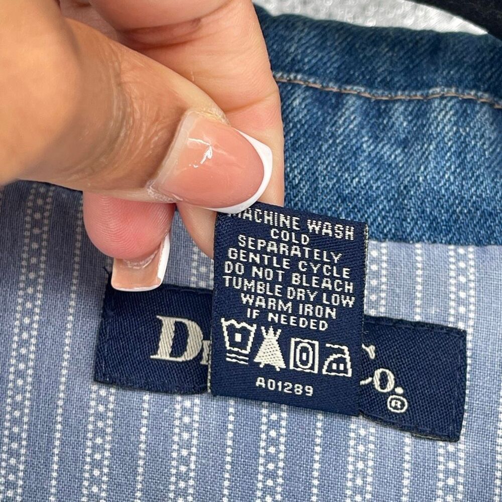 Denim Button-Front Chore Jacket - Picture 13 of 15